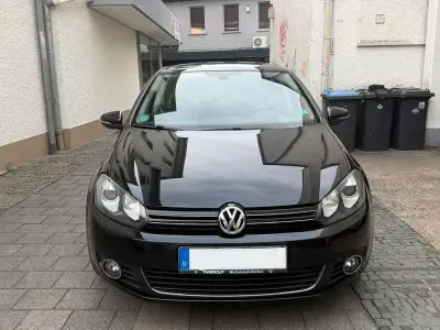 Gebraucht VW Golf VI Highline 122 PS (89 kW) 2010 Schwarz Limousine