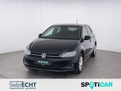 Gebraucht VW Polo Comfortline 95 PS (69 kW) 2021 Schwarz Kleinwagen