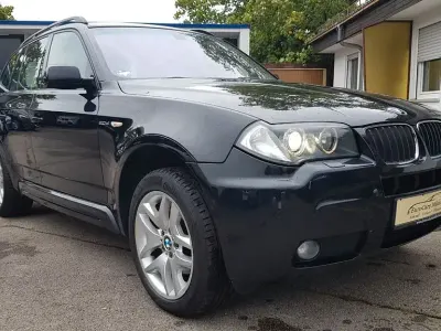 Gebraucht BMW X3 Comfort Edition 177 PS (130 kW) 2008 Black sapphire (metallic) SUV