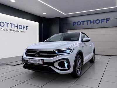 Neu VW T-Roc Cabriolet R-line 150 PS (110 kW) 2025 Weiß Cabrio