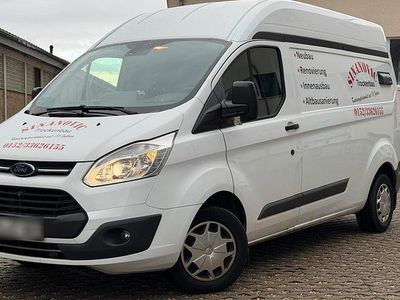 Gebraucht Ford Transit Custom 170 PS (125 kW) 2017 Weiß Van / Kleinbus