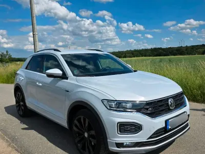 Gebraucht VW T-Roc R-line 150 PS (110 kW) 2020 Weiß SUV