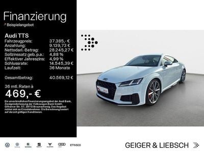 Gebraucht Audi TTS Sport 320 PS (235 kW) 2021 Gletscherweiß metallic Coupé