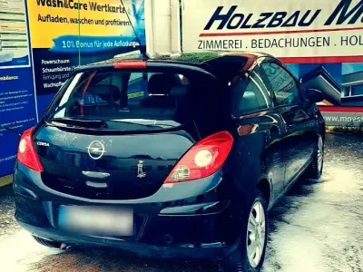 Gebraucht Opel Corsa 80 PS (58 kW) 2009 Schwarz Kleinwagen