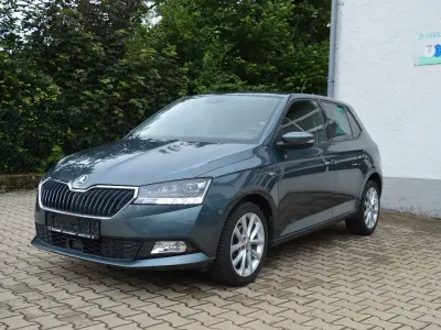 Gebraucht Skoda Fabia Soleil 95 PS (69 kW) 2019 Seda quartz/quartz grey Kleinwagen