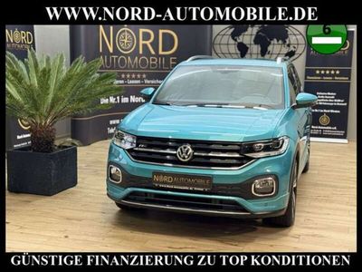 gebraucht VW T-Cross - 1.0 TSI DSG R-Line Navi*LED*Kamera*