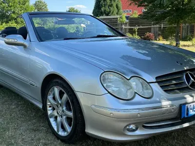 Gebraucht Mercedes CLK200 Elegance 163 PS (119 kW) 2003 Silber Cabrio