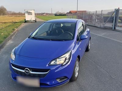 Używany Opel Corsa Edition 69 KM (50 kW) 2017 Purpurowy Hatchback