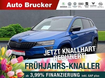 Usata Skoda Karoq SportLine 150 CV (110 kW) 2020 Blu SUV