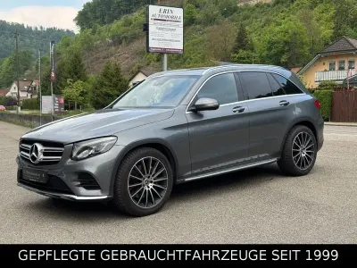 Używany Mercedes GLC250 AMG 211 KM (155 kW) 2019 Szary SUV