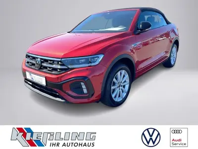 Brugt VW T-Roc Cabriolet R-line 150 HK (110 kW) 2023 Rød Cabriolet