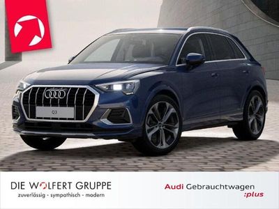 Gebraucht Audi Q3 Advanced Plus 150 PS (110 kW) 2023 Navarrablau metallic SUV