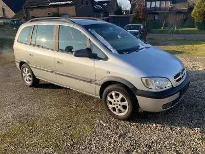 Gebraucht Opel Zafira Njoy 101 PS (74 kW) 2005 Blau Van / Kleinbus