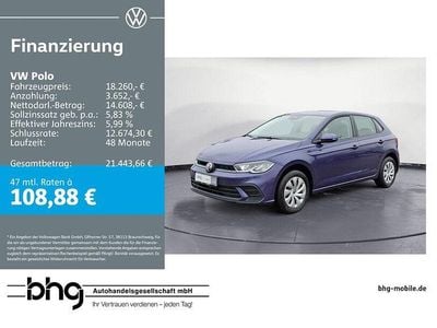 Gebraucht VW Polo Life 80 PS (58 kW) 2025 Violett Limousine