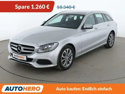 Gebraucht Mercedes C180 Avantgarde 156 PS (114 kW) 2016 Grau Kombi