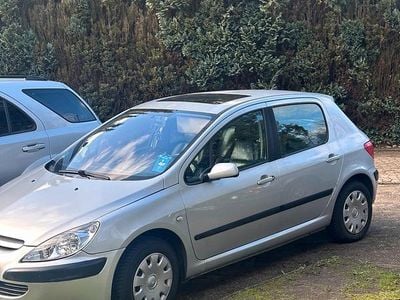 Gebraucht Peugeot 307 109 PS (80 kW) 2002 Silber Kleinwagen