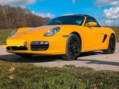 Gebraucht Porsche Boxster S 280 PS (205 kW) 2006 Gelb Cabrio