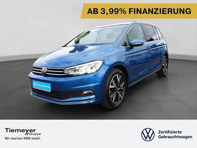 Blau Gebraucht 2021 VW Touran Highline Van / Kleinbus | 29.570 € (Fairer Preis)