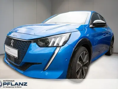 Gebraucht Peugeot e-208 GT 100 kW (136 PS) 2021 Blau Kleinwagen