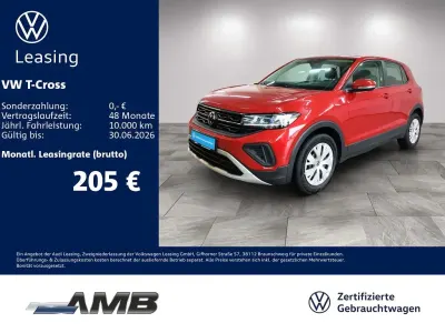 Używany VW T-Cross 95 KM (69 kW) 2025 Czerwony SUV
