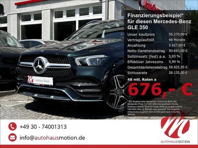 Smaragdgruen metalliclack Gebraucht 2020 Mercedes GLE350 AMG SUV | 56.270 € (Etwas zu teuer)