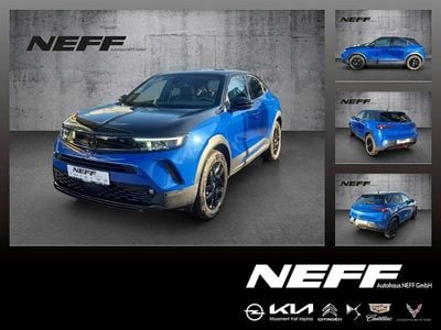 Gebraucht Opel Mokka-e GS Line 100 kW (136 PS) 2023 Perl blau/voltaik blau SUV