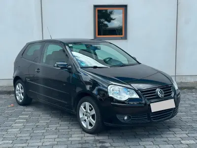 Gebraucht VW Polo United 70 PS (51 kW) 2008 Schwarz Kleinwagen