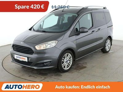 Gebraucht Ford Tourneo Courier Titanium 101 PS (74 kW) 2016 Grau Van / Kleinbus
