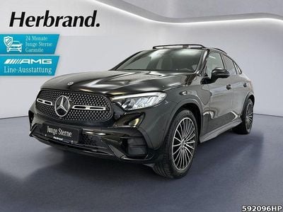 Unilack schwarz Gebraucht 2024 Mercedes GLC300 AMG Coupé | 65.990 € (Fairer Preis)