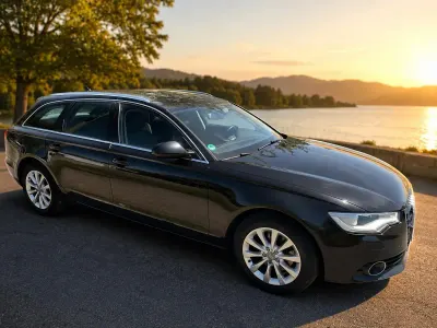 Gebraucht Audi A6 204 PS (150 kW) 2013 Schwarz Kombi