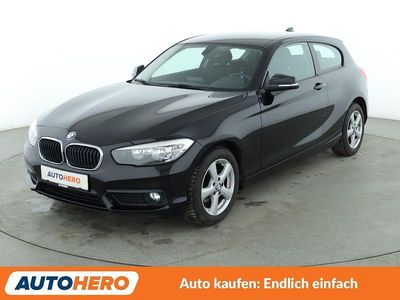 Gebraucht BMW 116 Advantage 109 PS (80 kW) 2015 Schwarz Kleinwagen