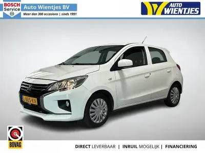 Gebraucht Mitsubishi Space Star 69 PS (50 kW) 2021 Weiß Kleinwagen
