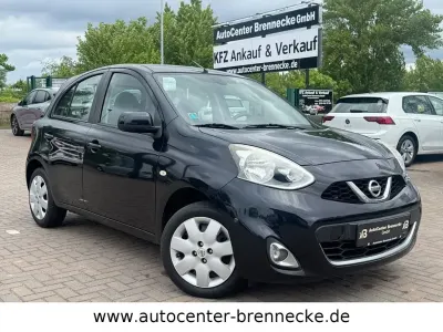 Gebraucht Nissan Micra Acenta 98 PS (72 kW) 2015 Schwarz Kleinwagen