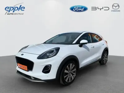 Gebraucht Ford Puma Titanium 125 PS (91 kW) 2021 Frozen white SUV