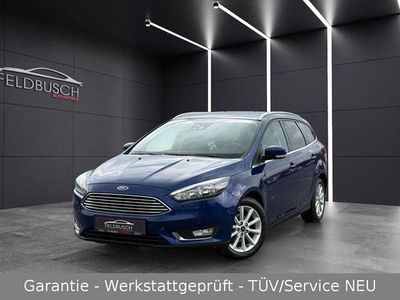 Gebraucht Ford Focus Titanium 125 PS (91 kW) 2017 Blau Limousine