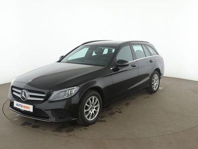 Gebraucht Mercedes C200 2019 Schwarz Kombi