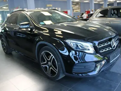 Brugt Mercedes GLA220 AMG line 136 HK (100 kW) 2018 Sort SUV