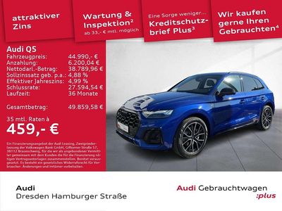 Gebraucht Audi Q5 S-Line 367 PS (269 kW) 2023 Ultrablau metallic SUV