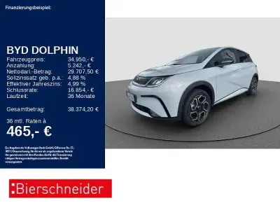 Brugt BYD Dolphin Design 150 kW (204 HK) 2026 Hvid Hatchback