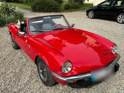 Gebraucht Triumph Spitfire 70 PS (51 kW) 1980 Rot Cabrio