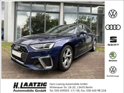 Gebraucht Audi A4 Business 150 PS (110 kW) 2024 Navarrablau metallic Kombi