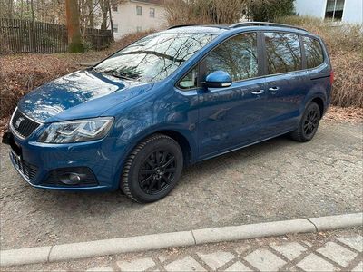 Gebraucht Seat Alhambra 150 PS (110 kW) 2015 Blau Van / Kleinbus