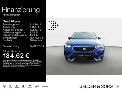 Gebraucht Seat Ateca Beats 150 PS (110 kW) 2022 Blau SUV