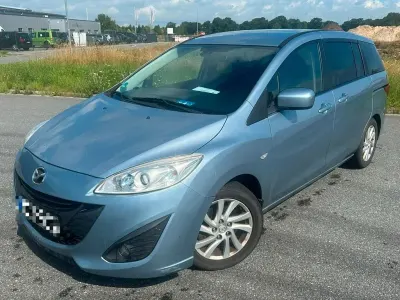 Gebraucht Mazda 5 Center-Line 116 PS (85 kW) 2011 Blau Van / Kleinbus