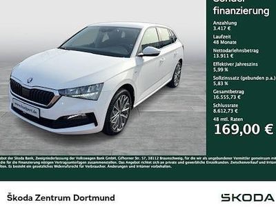 Gebraucht Skoda Scala Tour 110 PS (80 kW) 2023 Weiß Kleinwagen