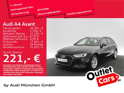 gebraucht Audi A4 Avant 35 TDI S tronic LED/Virtual/Navi/Assistenz/Sportsitze