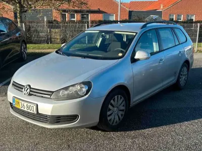 Gebraucht VW Golf Trendline 105 PS (77 kW) 2010 Silber Kombi