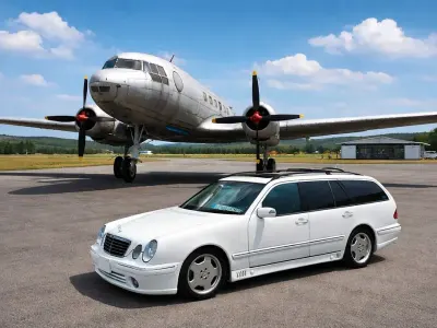 Gebraucht Mercedes E430 Avantgarde 279 PS (205 kW) 2001 Weiß Limousine