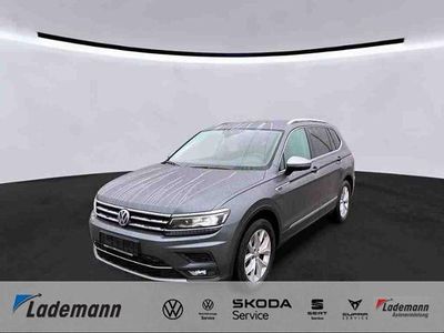 Gebraucht VW Tiguan Allspace Highline 150 PS (110 kW) 2021 Grau SUV