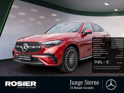 Gebraucht Mercedes GLC300 AMG 258 PS (189 kW) 2023 Rot / manufaktur patagonienrot (metallic) Coupé